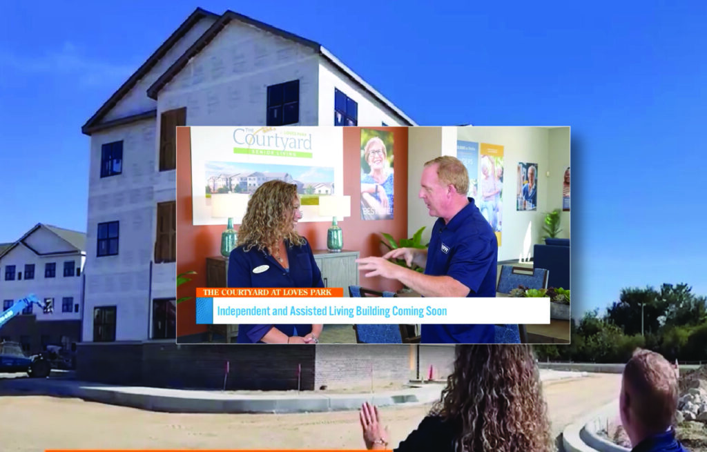 WIFR comes to The Courtyard at Loves Park