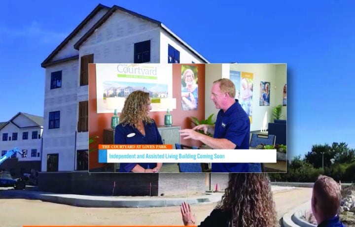 WIFR comes to The Courtyard at Loves Park